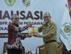 peran BPK DAN DPR dalam pengawasan pengelolaan dana desa Lampung Utara.