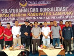 Balon Bupati Lampung Utara preode 2025-2030 Ir. Hamartoni Ahadis hadiri undangan dari DPD partai Nasdem Lampung Utara
