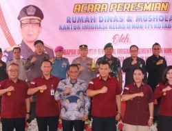 Pj. Bupati Lampung Utara Aswarodi hadiri peresmian rumah dinas kantor imigrasi kelas II