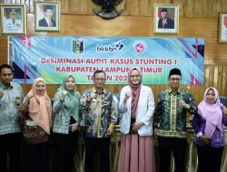 Pemkab lamtim gelar rapat diseminasi audit kasus stunting
