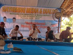 Gathering Media Dan Dialog Calon Bupati Dan Wakil Bupati Tubaba.