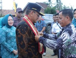 Pj. Bupati Lampung Utara Meluncurkan Gerakan Pangan Murah di Desa Taman Jaya, Kecamatan Kotabumi Selatan