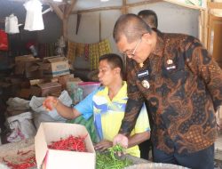 Pj. Bupati Lampung Utara Sidak Pasar Propau, Ungkap Kondisi Ekonomi Masyarakat