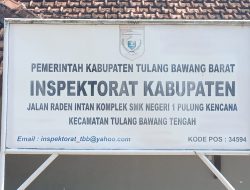 Ekspektorat Tubaba Akan Panggil Kepala Tiyuh Wonokerto.