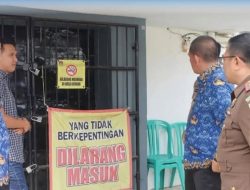 Pj. Bupati Lampung Utara Bersama Forkopimda Tinjau Persiapan Pleno di KPU Lampung Utara