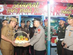 Pj. Bupati Lampung Utara Bersama Forkopimda Pantau Perayaan Natal dan Tinjau Pos Pengamanan Nataru