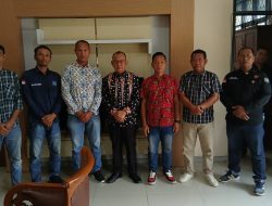 Kaban Bapperida Tulang Bawang Barat Terima Audiensi DPC Organisasi Komite Wartawan Indonesia Perjuangan (KWIP)