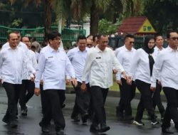 Bupati dan Wakil Bupati Terpilih Lampung Utara Mengikuti Gladi Persiapan Pelantikan Kepala Daerah Serentak