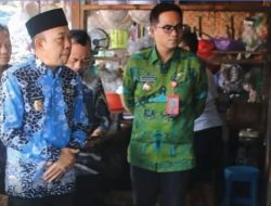 Jelang Bulan Ramadhan,Bupati Lampung Utara Lakukan Sidak ke Pasar Central dan Bulog