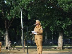 Pimpin Apel Perdana Bupati Ela Ajak Forkopimda Membangun Lamtim Kearah yang Lebih Maju dan Lebih Makmur
