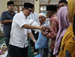 Bupati Lampung Utara bersama Ketua TP PKK Gelar Silaturahmi serta Buka Puasa Bersama di Desa Mulang Maya