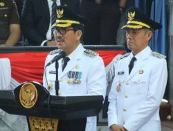 Bupati Lampung Utara Sampaikan Visi-Misi dalam Rapat Paripurna.