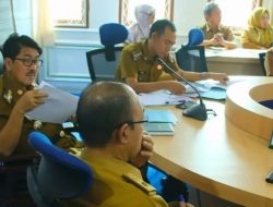 Bupati Lampung Utara Pimpin Rapat Tim Pengendalian Inflasi Daerah (TPID) Secara Virtual