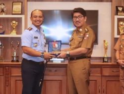 BUPATI LAMPUNG UTARA MENERIMA AUDIENSI DANLANUD PANGERAN M. BUNYAMIN