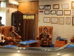 BUPATI LAMPUNG UTARA MENERIMA AUDIENSI KEPALA KANTOR ATR/BPN BESERTA JAJARAN