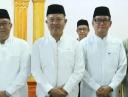 Ketua DPRD dan Sekda Lampura Pimpin Tim III Safari Ramadan di Masjid Jami’ Nurul Huda