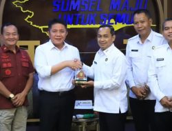 HD Terima Kepala Kantor Wilayah Direktorat Jenderal Permasyarakatan Sumsel