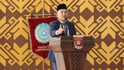 Bupati Parosil Mabsus, lantik TP PKK Kabupaten Lampung Barat masa bhakti 2025-2030