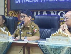 Bupati Pimpin Rapat Percepatan Tindak Lanjut LHP BPK-RI