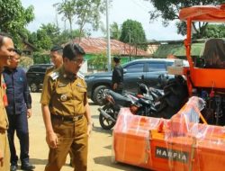 Kelompok Tani Lampung Utara terima Bantuan Alat dan Mesin Pertanian (Alsintan)