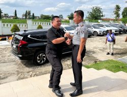 INSPEKTUR WILAYAH IV ITJEN KEMENIMIPAS RI PASTIKAN KESIAPAN PENGAMANAN IDUL FITRI 1446 H DI LAPAS KOTABUMI