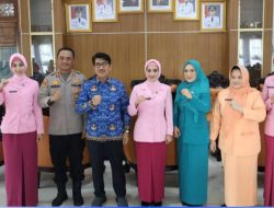 Bupati Lampung Utara Terima Kunjungan Ketua Bhayangkari Daerah Lampung