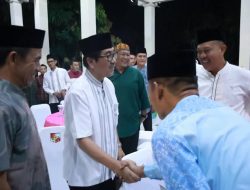 Bupati dan Wakil Bupati Lampung Utara Hadiri Acara Walimatul Safar Kapolres Lampung Utara