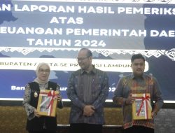 Pemkab Way Kanan Raih Kembali WTP ke 15