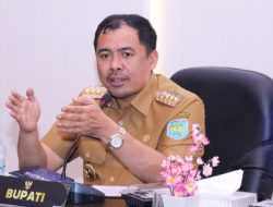 BENTUK KEBERSAMAAN UNTUK KESEJAHTERAAN MASYARAKAT SUNGAI ARE, BUPATI OKU SELATAN AUDIENSI BERSAMA SEMBILAN KEPALA DESA SE KECAMATAN SUNGAI ARE