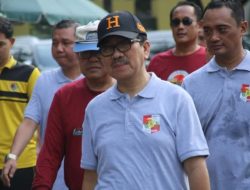 Pemkab Lampung Utara gelar Senam Bersama serta Penanaman Pohon