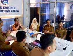 Kadis Kominfo Gunaido Uthama Paparkan Inovasi Pelayanan Publik Digital “Benglapor” kepada Bupati Lampung Utara