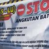 Gemas LU tolak Armada batubara melintas di Lampura