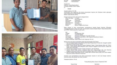 Ratusan Jurnalis Tubaba Meminta Bupati Ganti Pejabat Kominfo Dan Desak APH Audit Anggaran 2024-2025