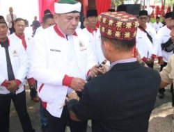 DPD Perguruan Pencak Silat Sekinci-kinci Lampung Utara Resmi Dilantik