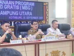 BUPATI LAMPUNG UTARA PIMPIN RAPAT KOORDINASI PROGRAM MAKAN BERGIZI GRATIS (MBG)