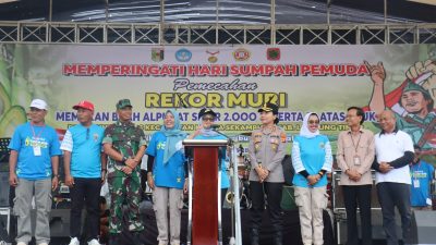2.000 Peserta makan Alpukat Seger, Lampung Timur Pecahkan Rekor MURI