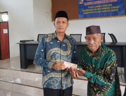 Penerima BLT Mengucapkan Terimakasih Kepada Kepalow Tiyuh Candra Kencana