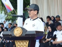 Bupati Lampung Utara, Hamartoni Ahadis buka PORKAB 2025 Secara Resmi