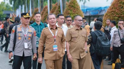 PERKUAT SINERGI PUSAT DAN DAERAH, BUPATI DAN WAKIL BUPATI OKU SELATAN HADIRI RAKORNAS 2026 MENUJU INDONESIA EMAS 2045