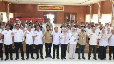 SAMBUT BULAN SUCI RAMADHAN PEMKOT BANDAR LAMPUNG GELAR RAPAT OPERASI PASAR MURAH