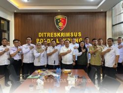 Polda Lampung ikuti Rakor Satgas Saber secara virtual bersama Kabareskim Polri