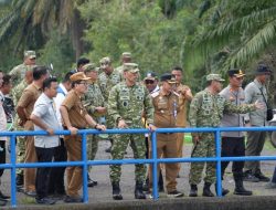 Perkuat Ketahanan Wilayah,Pangdam Radin Inten Kunker Ke Lampung Utara