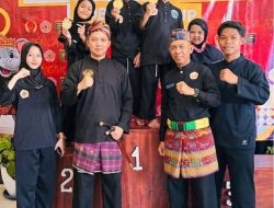 Kejuaraan Pencak Silat Gubernur Cup I 2026, Atlet Lampung Utara Ukir Prestasi Gemilang