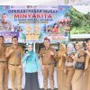 Perkuat Pengendalian Inflasi, TP-PKK Lampung Utara Tinjau Operasi Pasar