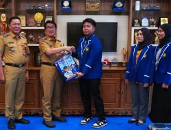Bupati Lampung Utara Terima PKN STAN Putra serta Putri Asli Daerah