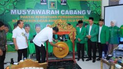 BUPATI DAN WAKIL BUPATI OKU SELATAN HADIRI PEMBUKAAN MUSYAWARAH CABANG (MUSCAB) V PARTAI PPP OKU SELATAN