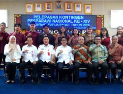Bupati Lampung Utara Lepas Kontingen Pesparawi