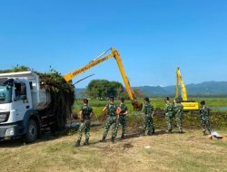 Satgas Gulma berhasil capai target 0,03%, pembersihan Gulma di pinggiran waduk Way Rarem