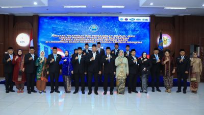 BNN RI LANTIK SEJUMLAH PEJABAT TINGGI DAN ADMINISTRASI DI LINGKUNGAN BNN