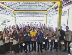 KEPALA DINAS TRANSMIGRASI DAN TENAGA KERJA OKU SELATAN PIMPIN RAPAT KOORDINASI TERKAIT PERLINDUNGAN JAMINAN SOSIAL BAGI PETANI